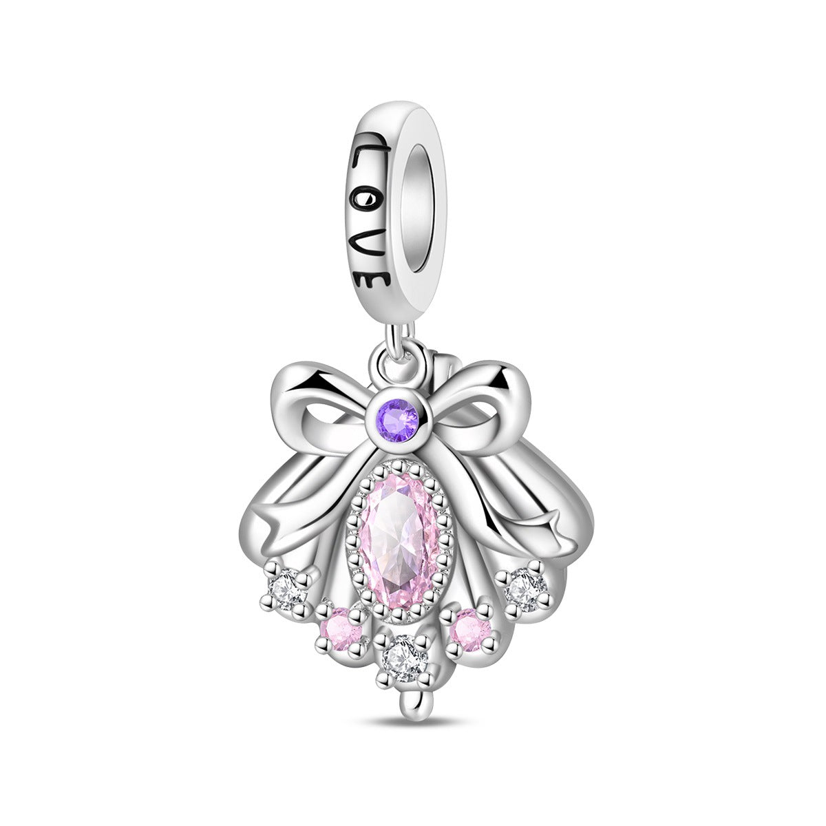 Romantic butterfly DIY beaded pendant bracelet accessories in assorted colorful beads
