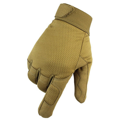 Outdoor sports cycling tactical gloves with fall-resistant, shock-absorbing, abrasion-resistant protection