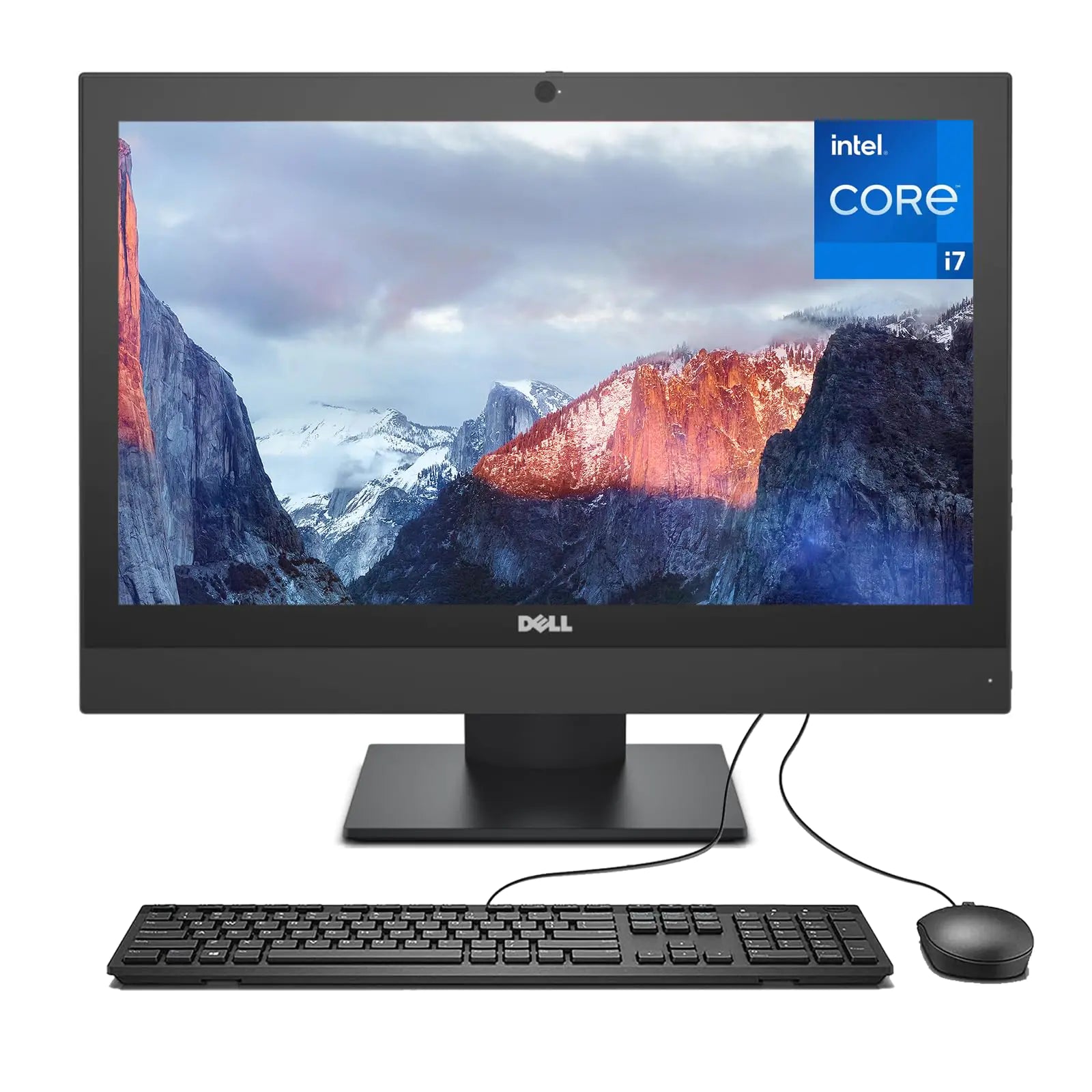 Dell All-in-One OptiPlex 5250 Desktop Computer PC i7 21.5in 5250 AIO Computer Core i7-6700 32GB RAM 1TB SSD WiFi Bluetooth RGB Keyboard Win10 pro(Renewed)