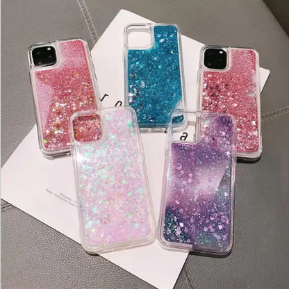 Glitter Liquid Sand Case for iPhone XS Max & More