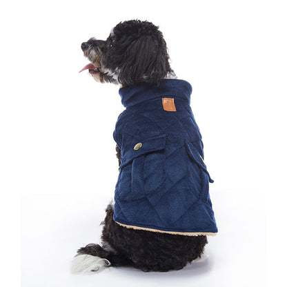 Winter cashmere pet jacket by My Store in a soft, warm design for cold-weather comfort