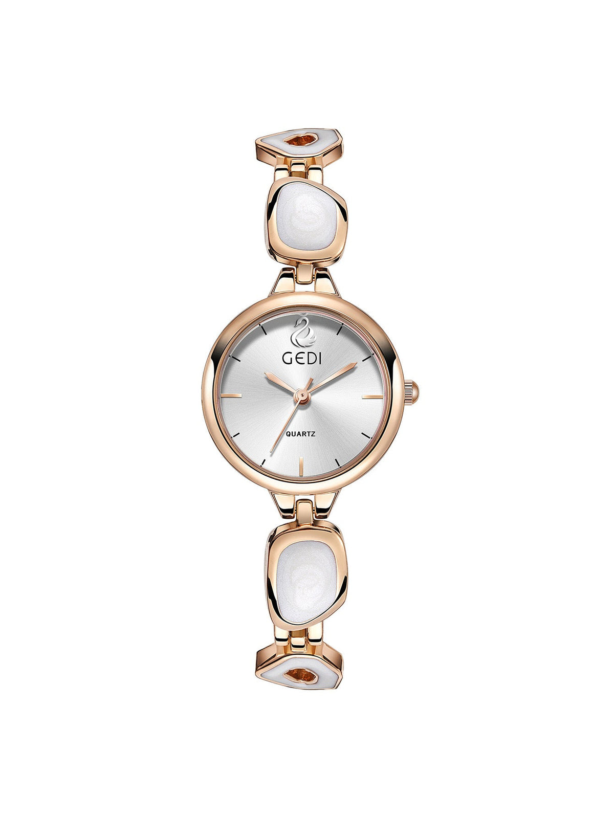 Women's minimalist quartz watch with lightweight luxury design and small, exquisite case