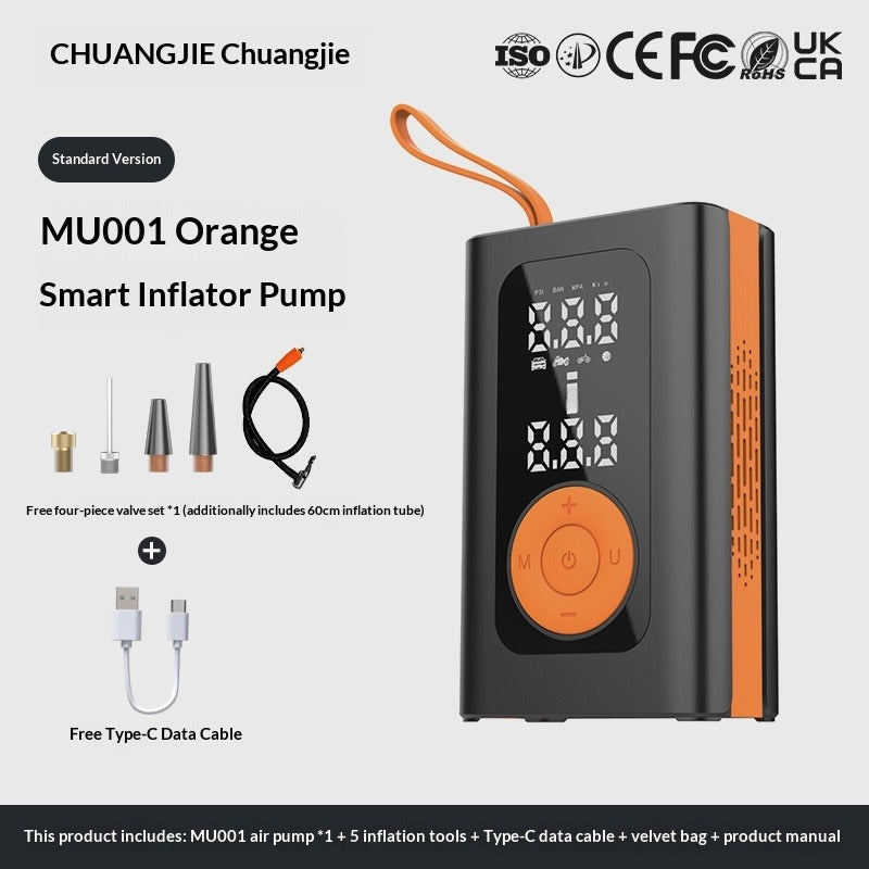 19-Cylinder Portable Car Electric Air Inflator