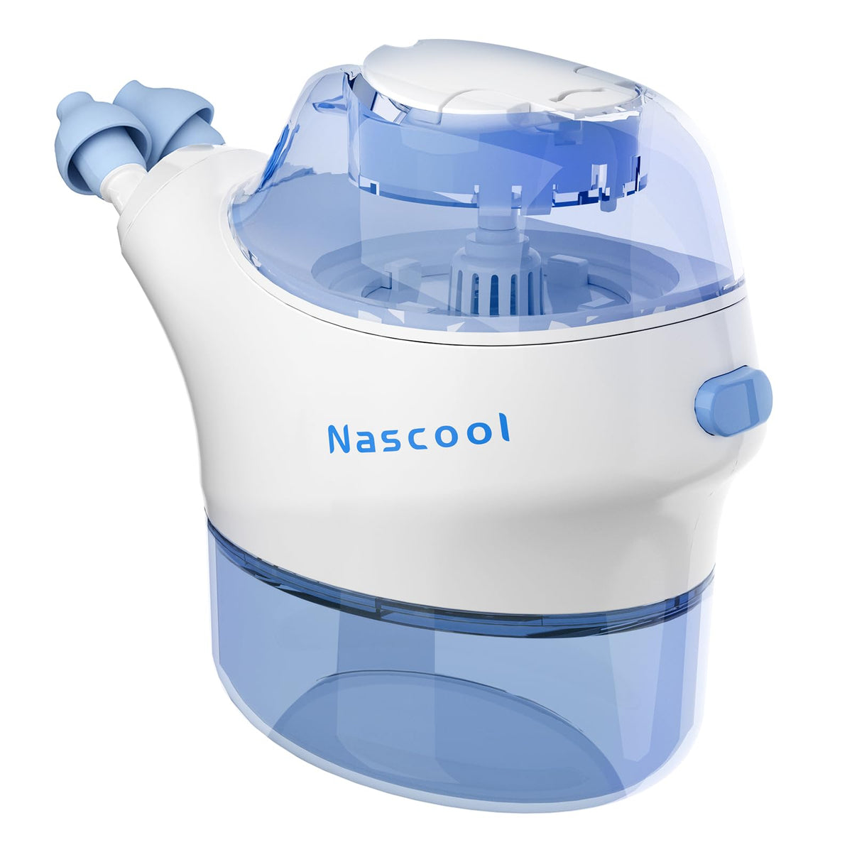 BackupMyFilesNow Nascool Sinus Cleanse Kit with 50 saline packets, includes nasal spray device for sinus relief and hygiene.