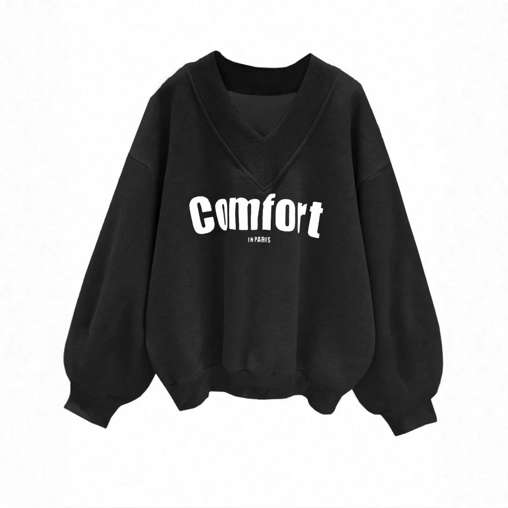 Gray My Store hoodie for spring and autumn with a casual pullover design