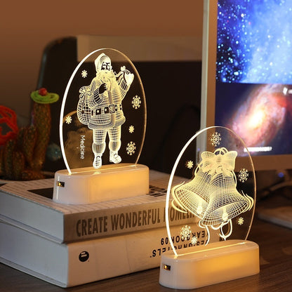 Christmas decorations night light decoration featuring a festive illuminated design by My Store