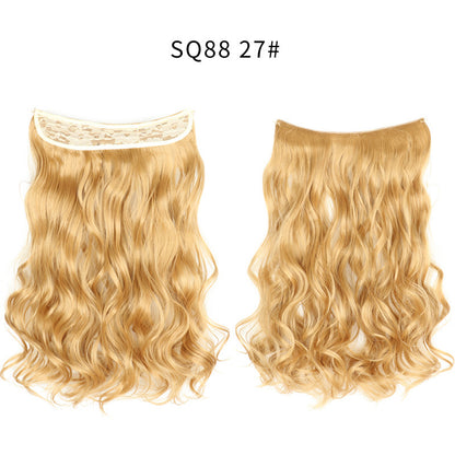 Adjustable Synthetic Hair Curtain Wig for Women