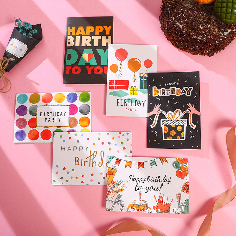 Birthday Blessing Cards happy birthday invitation greeting card with colorful celebratory design