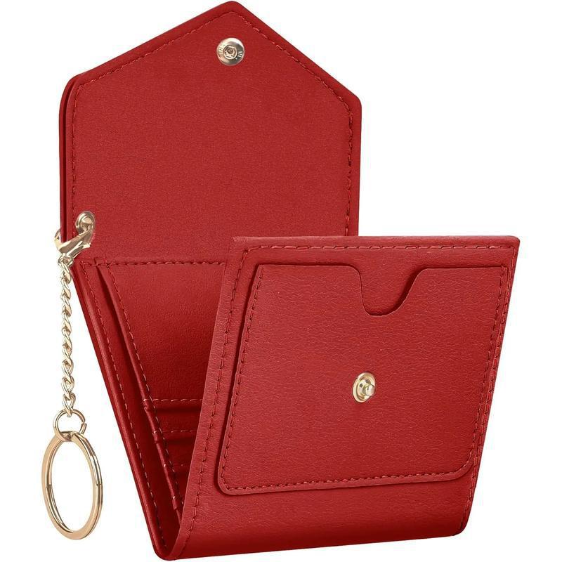 Anti-theft small wallet, short multifunctional women's purse in a compact design