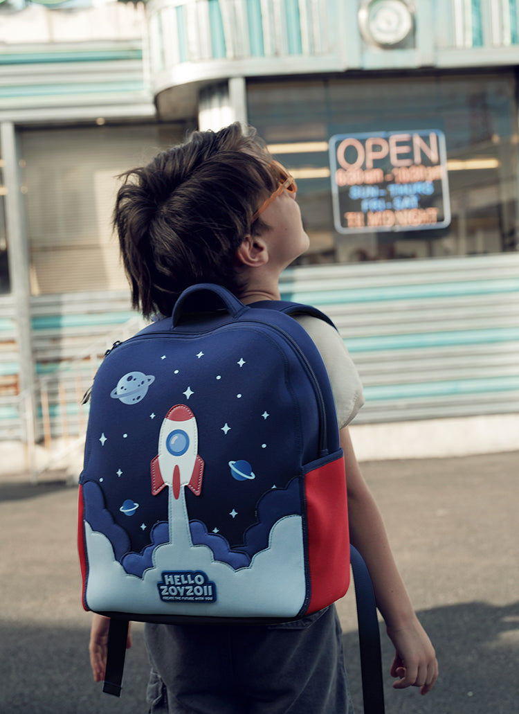 Children's spine care schoolbag with cute design by My Store