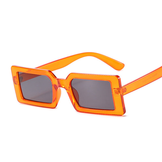 Small Rectangular Retro Designer Women's Sunglasses
