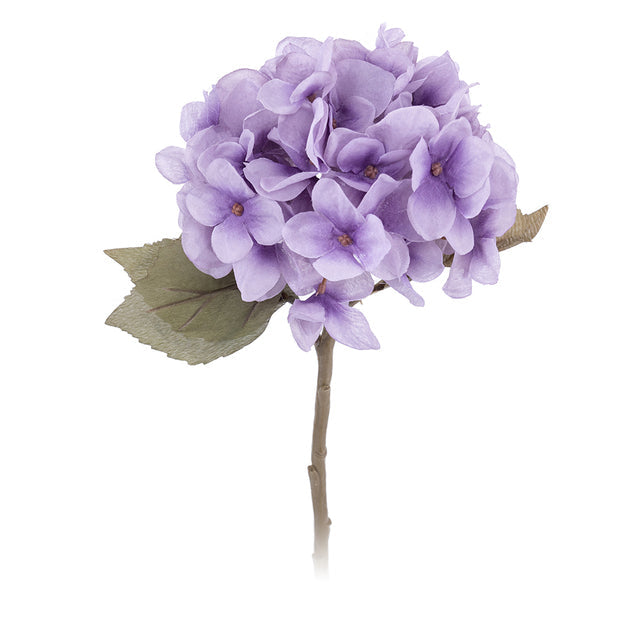 Artificial hydrangea flower branch for home and autumn wedding decor