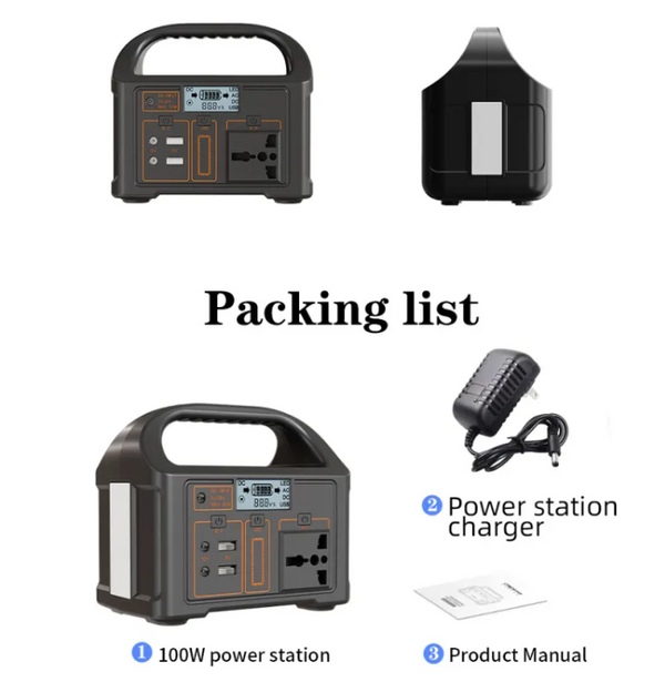 Camping Super Power Bank from BACKUPMYFILESNOW.COM® with multiple USB ports and compact design for outdoor charging needs