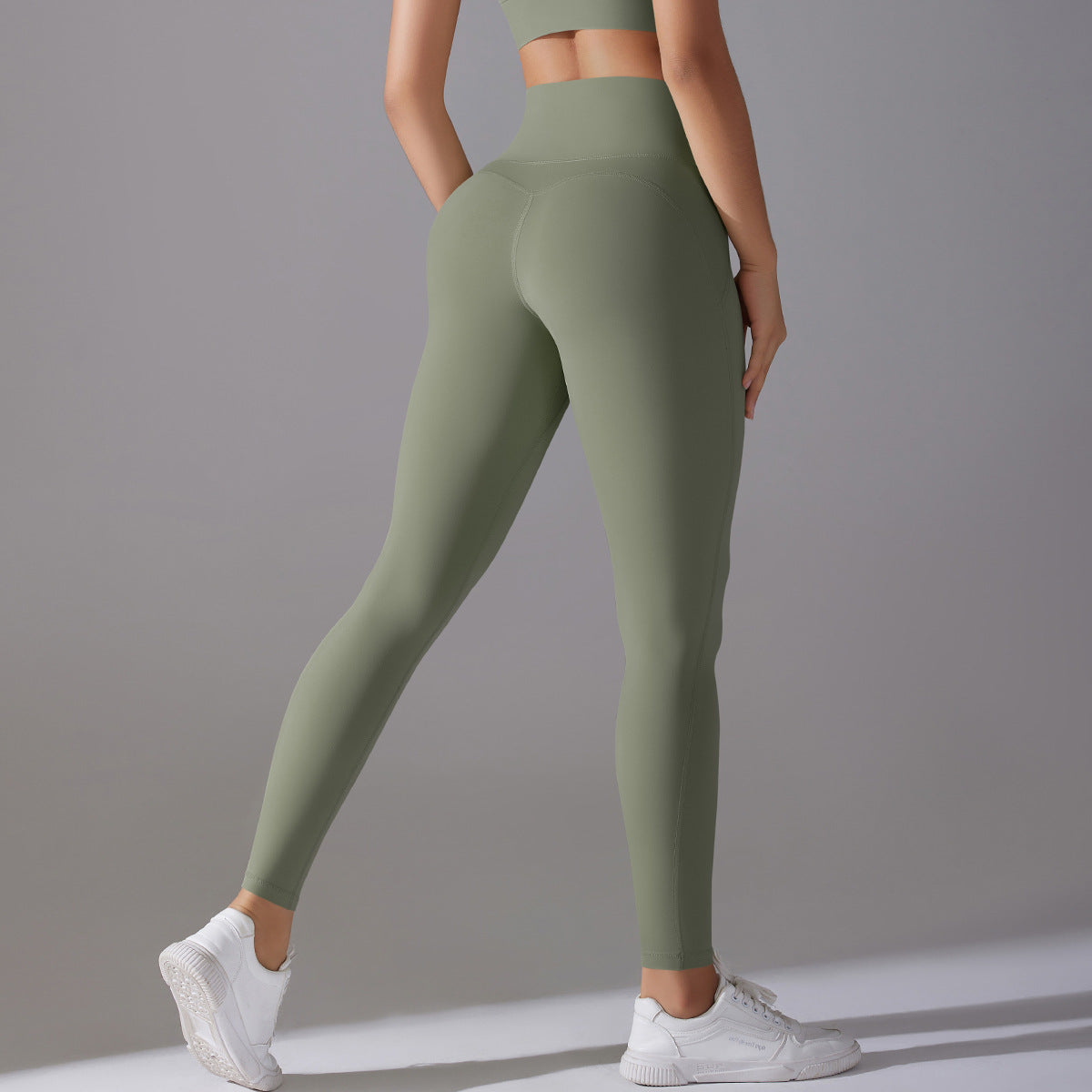 Women's high waist hip lift nude feel hot pants yoga pants in black <PRIVATE_PERSON>