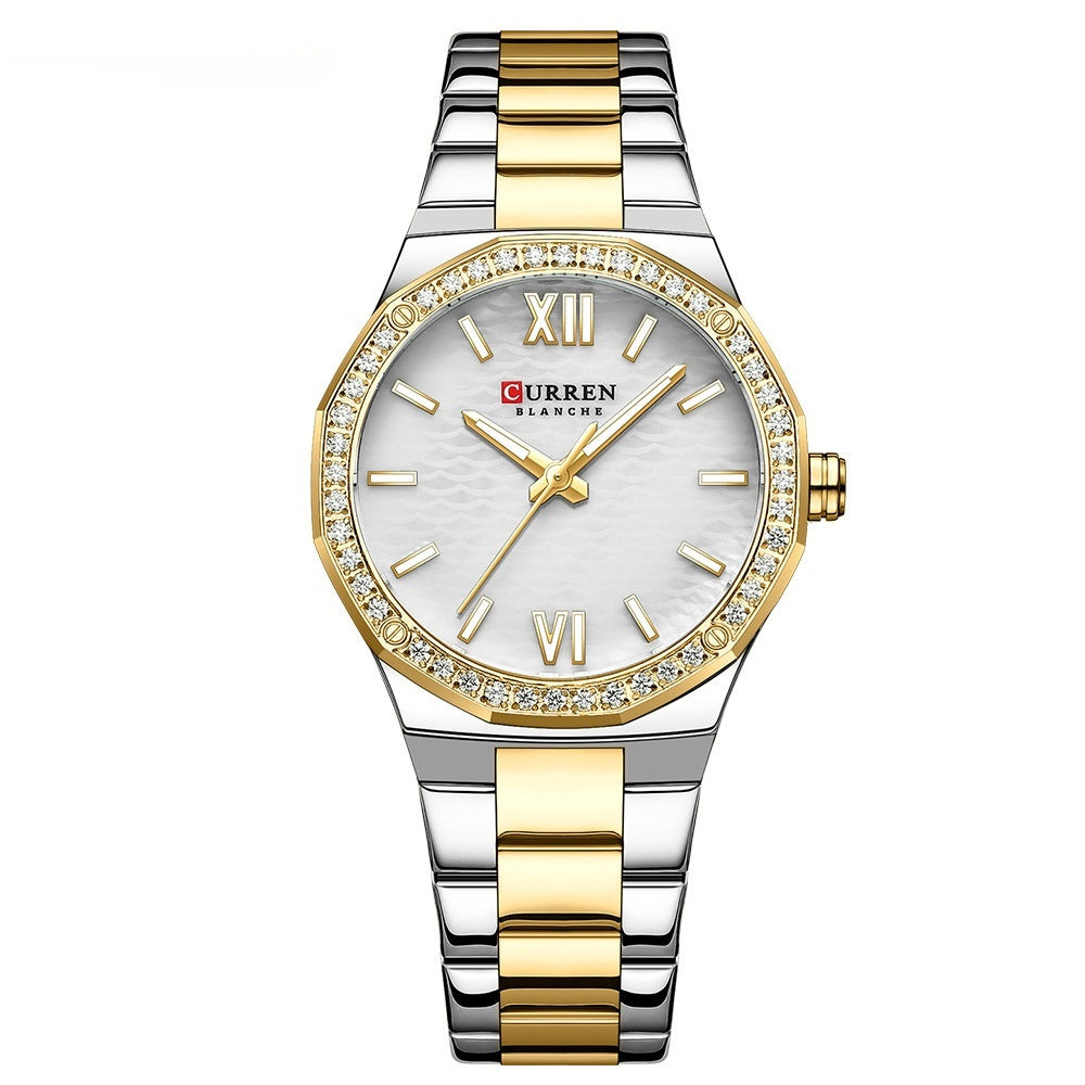 Women's small dial Roman numeral casual watch by My Store