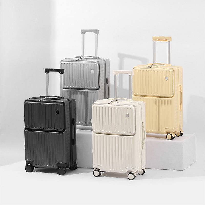 Front fastening multifunctional women's luggage by My Store