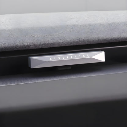 Tesla Model 3 Highland and Model Y Juniper air vent car diffuser for aromatherapy by Tesery, mounted on vehicle air vent.