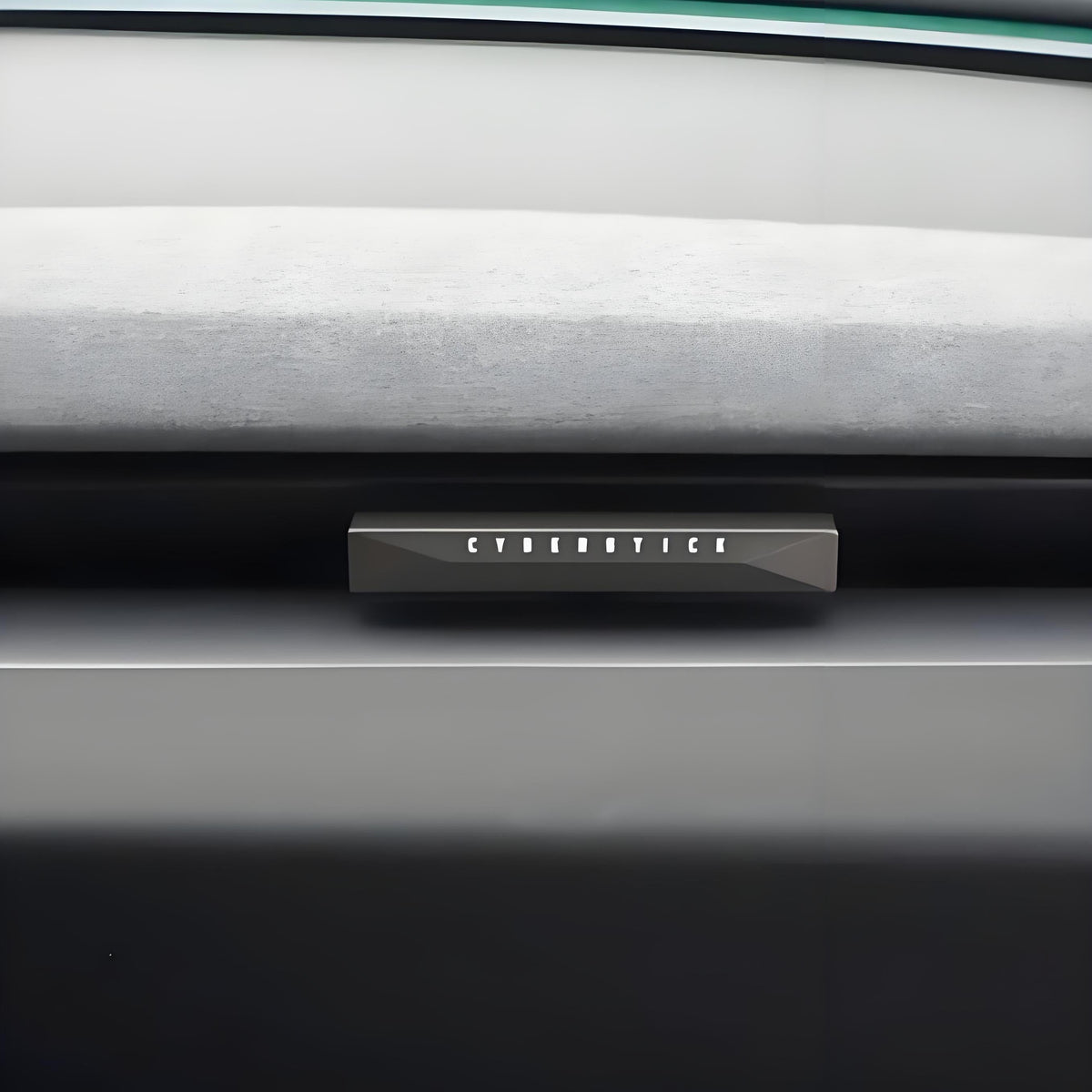Tesla Model 3 Highland and Model Y Juniper air vent diffuser for car aromatherapy by Tesery, shown attached to vehicle air vent.