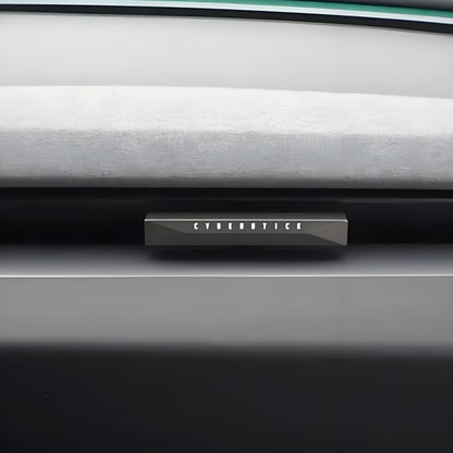 Tesla Model 3 Highland and Model Y Juniper air vent diffuser for car aromatherapy by Tesery, shown attached to vehicle air vent.