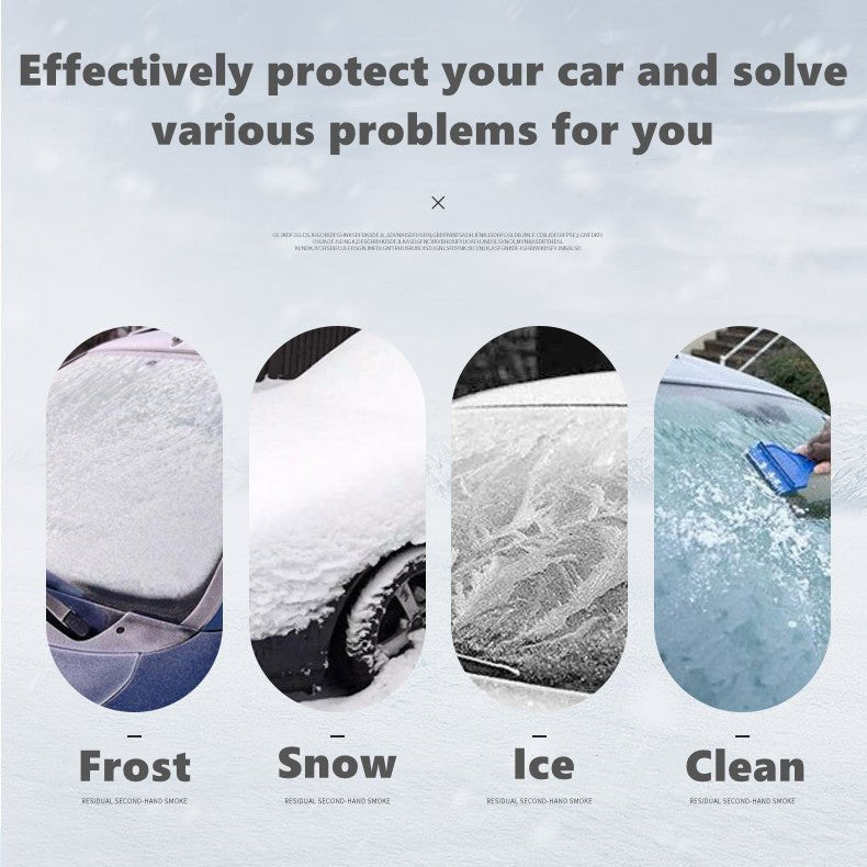All-weather waterproof Tesla Model 3/Y/S car cover made of Oxford fabric, designed to protect the vehicle outdoors.