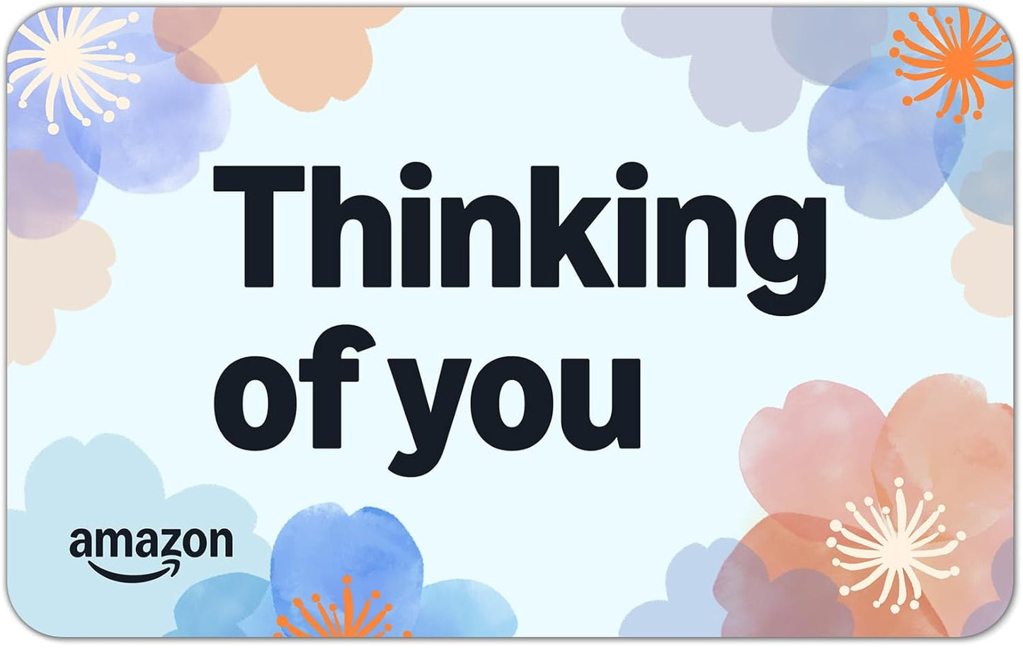 Amazon eGift Card for birthdays, digital delivery, featuring colorful birthday wishes and Amazon branding on the card.