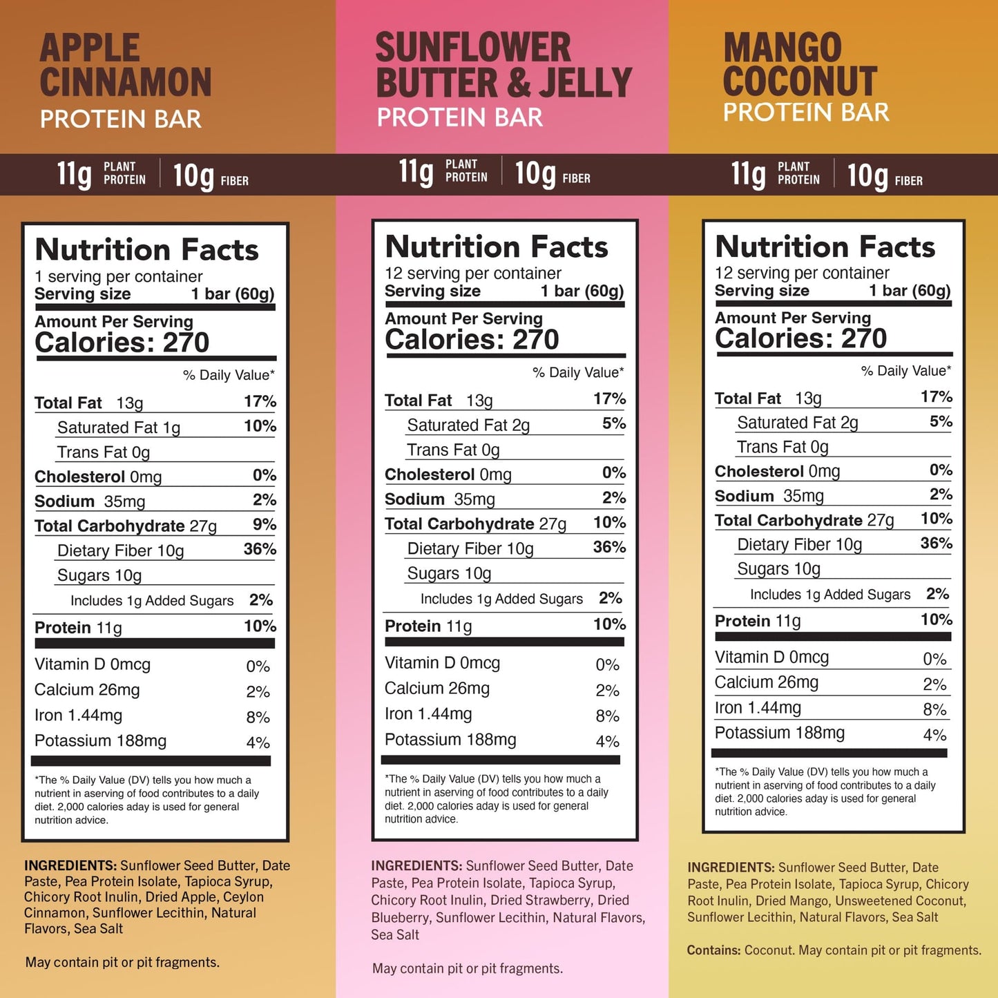 Assorted high protein bars from Amrita Health Foods in a variety pack, featuring different flavors and textures.