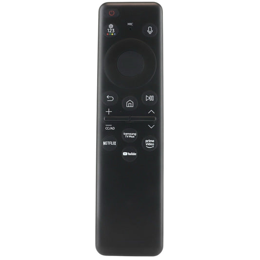 Anderic Samsung BN59-01500A Eco Smart TV remote control in black with solar cell, RF and IR connectivity, 2023 model.