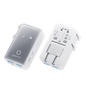 Anker Nano 5-in-1 travel adapter in white with multiple USB ports, compact design, 20W power output, for versatile device charging