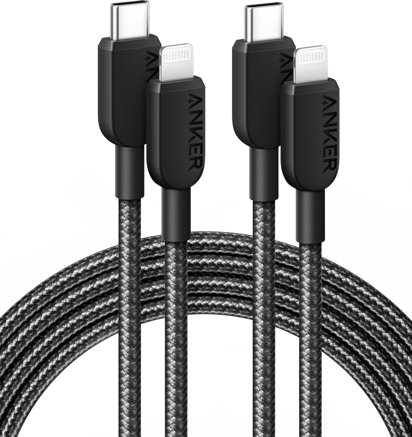 Anker <b>310</b> USB-C to Lightning Cable (6 ft, 2-Pack) - BACKUPMYFILESNOW.COM®