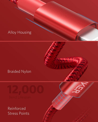 Anker <b>331</b> USB-C to Lightning Cable - BACKUPMYFILESNOW.COM®