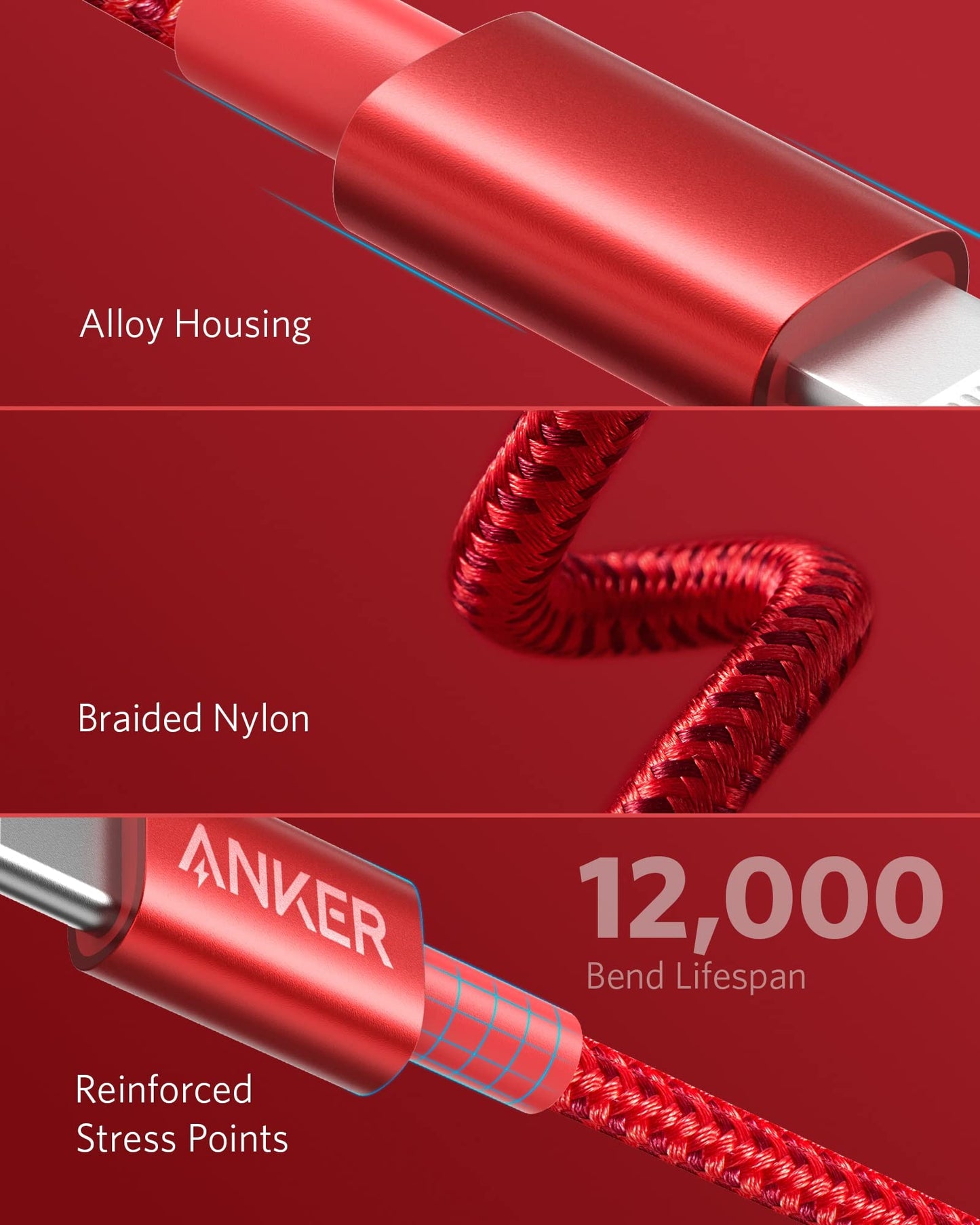 Anker <b>331</b> USB-C to Lightning Cable - BACKUPMYFILESNOW.COM®