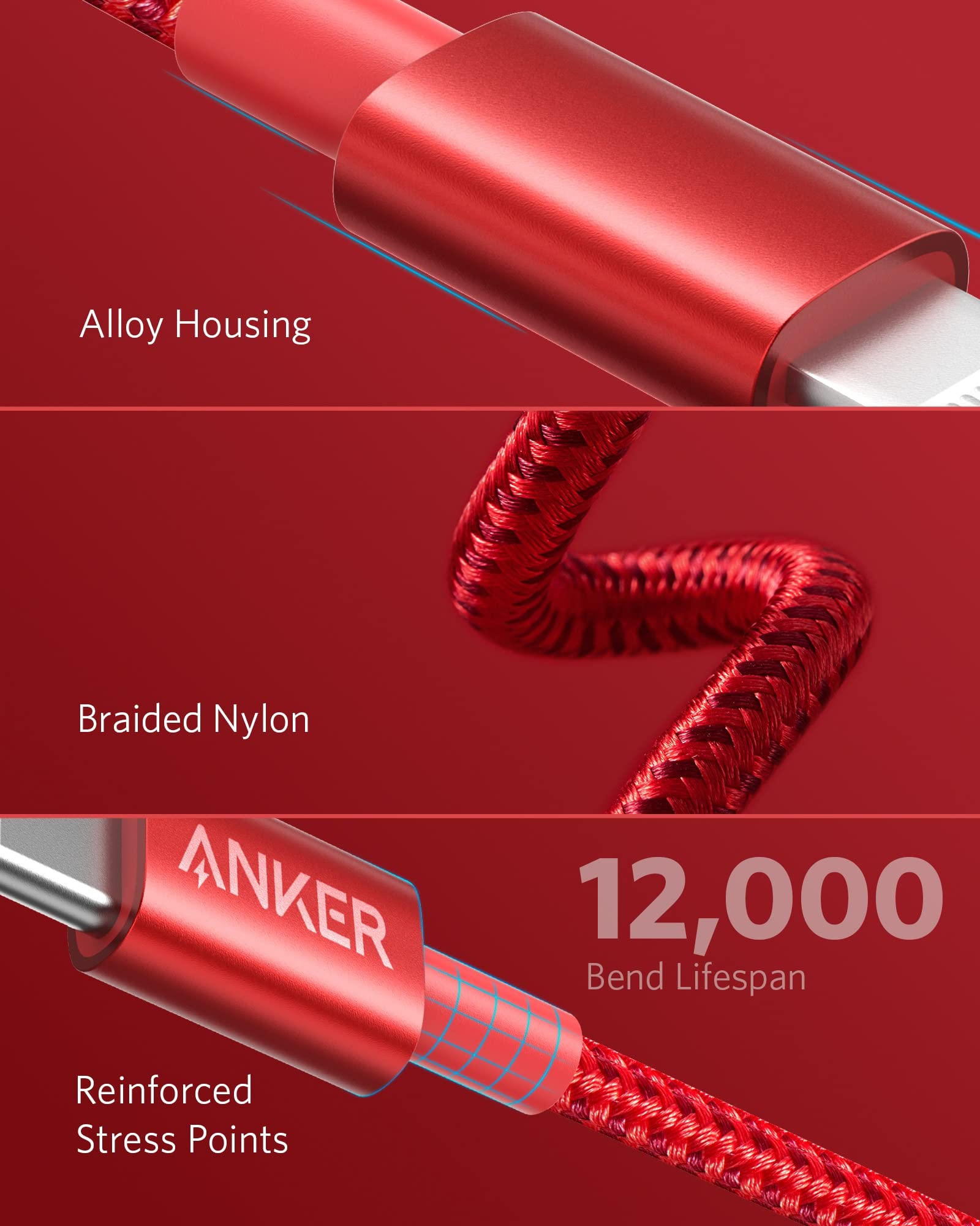 Anker <b>331</b> USB-C to Lightning Cable - BACKUPMYFILESNOW.COM®
