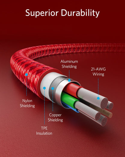 Anker <b>331</b> USB-C to Lightning Cable - BACKUPMYFILESNOW.COM®
