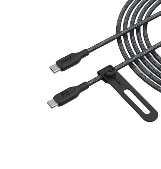 Anker <b>543</b> USB-C to USB-C Cable (Bio-Braided) - BACKUPMYFILESNOW.COM®