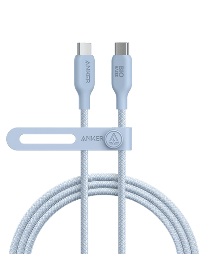 Anker <b>543</b> USB-C to USB-C Cable (Bio-Braided) - BACKUPMYFILESNOW.COM®