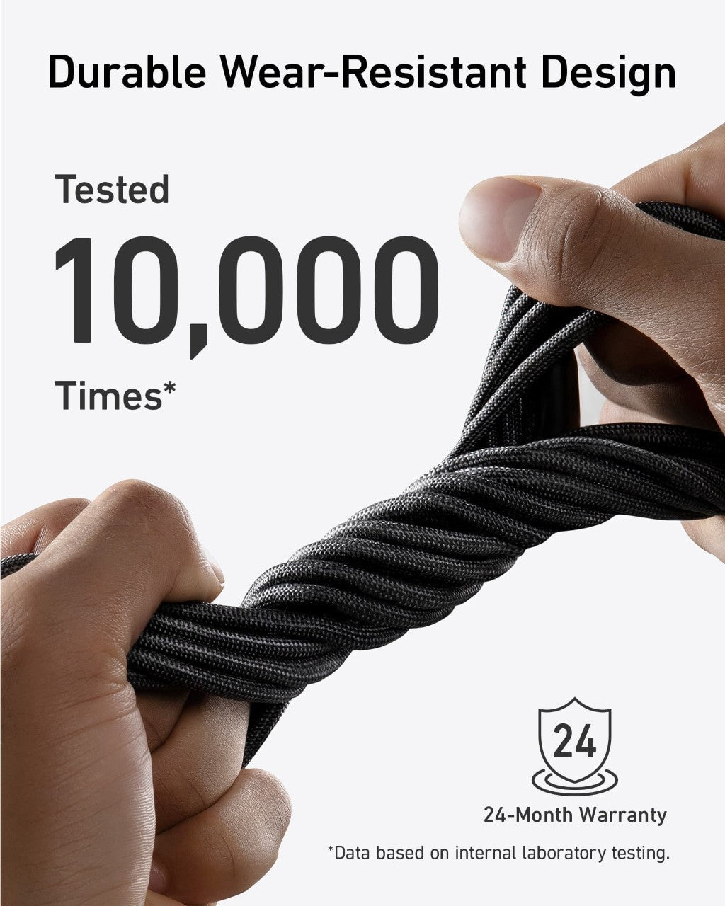 Anker <b>543</b> USB-C to USB-C Cable (Bio-Braided) - BACKUPMYFILESNOW.COM®