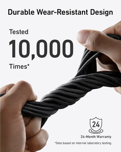 Anker <b>543</b> USB-C to USB-C Cable (Bio-Braided) - BACKUPMYFILESNOW.COM®
