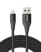 Anker <b>551</b> USB-A to Lightning Cable (3 ft / 6 ft / 10 ft) - BACKUPMYFILESNOW.COM®