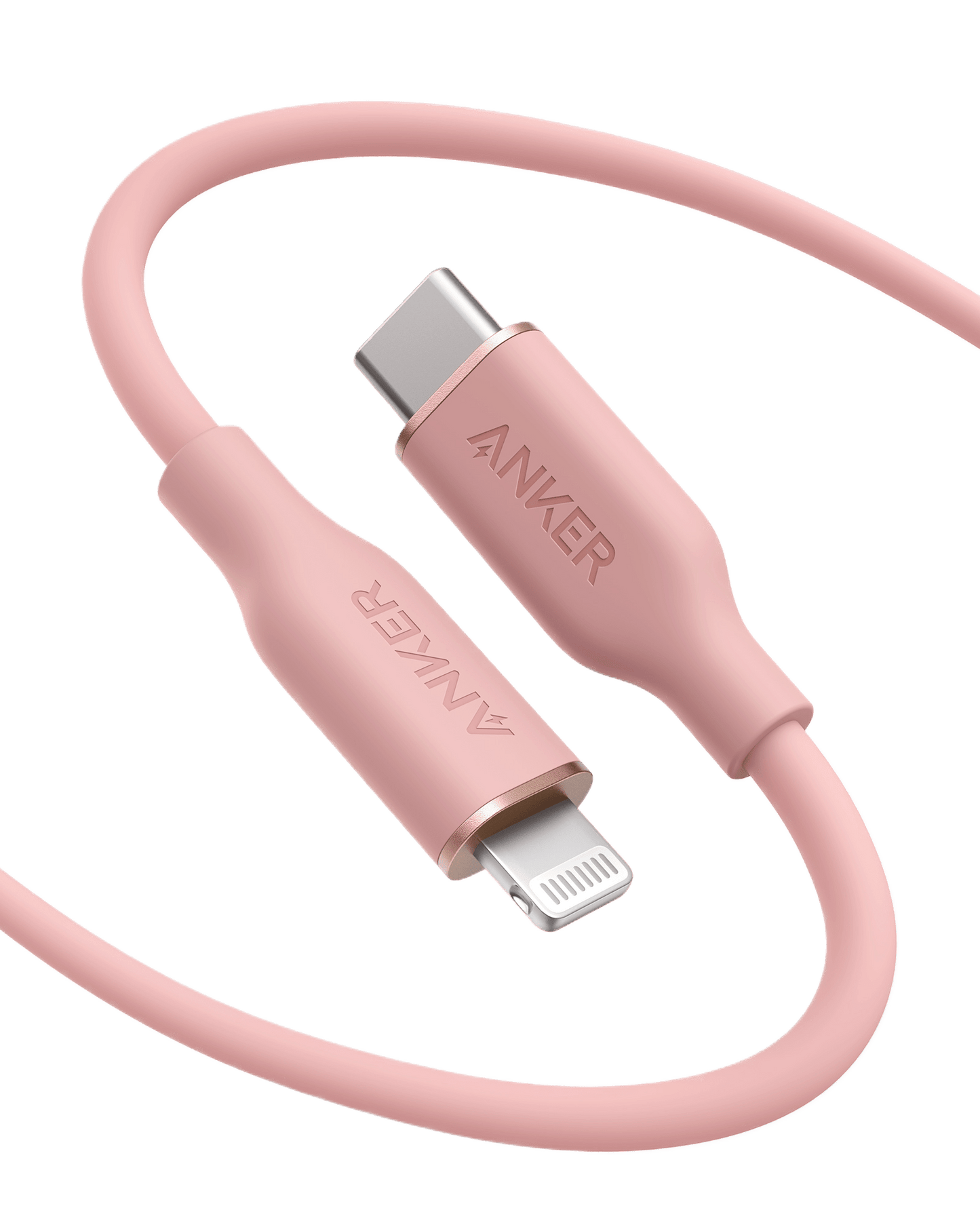 Anker <b>641</b> USB-C to Lightning Cable (Flow, 3 ft Silicone) - BACKUPMYFILESNOW.COM®
