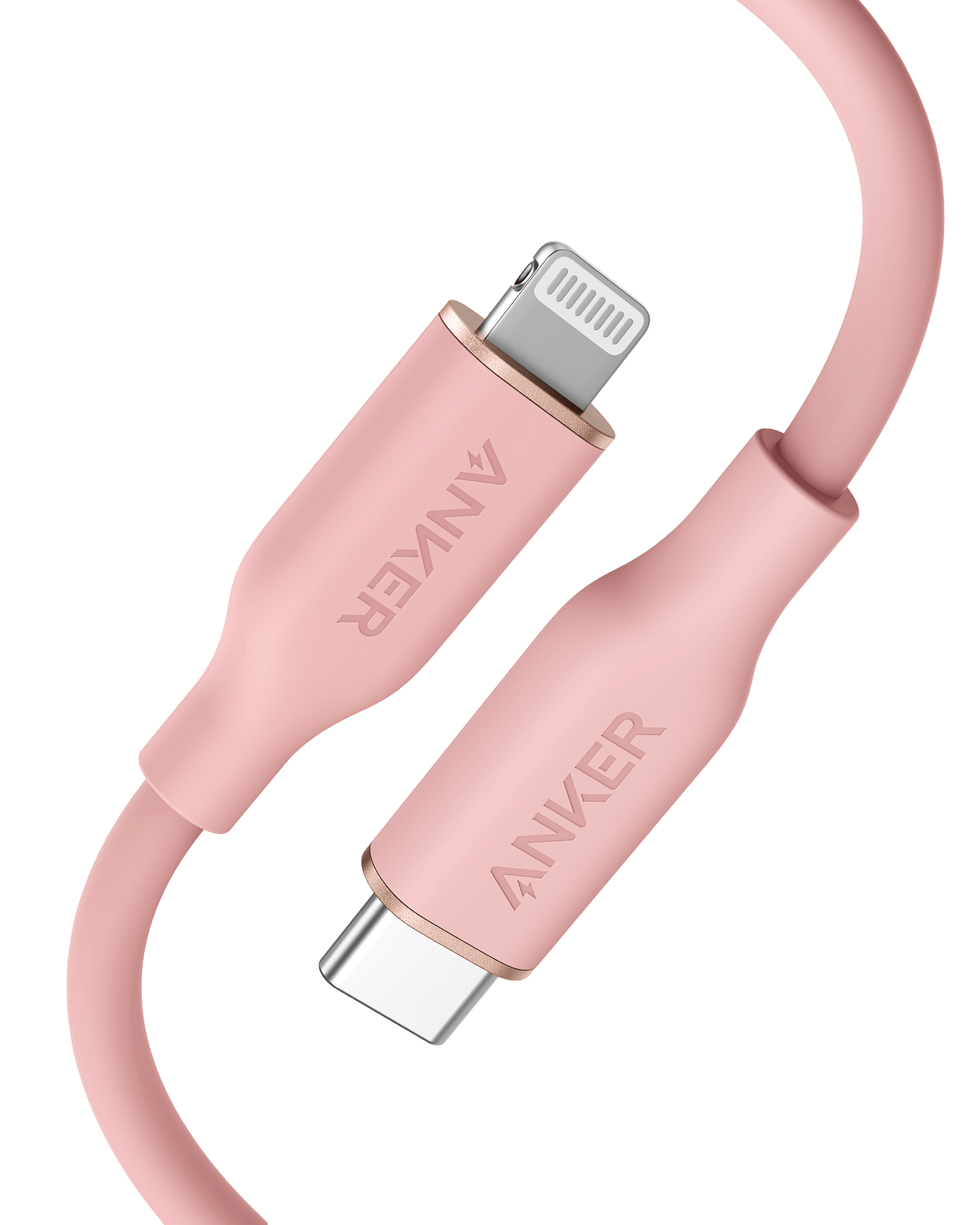 Anker <b>641</b> USB-C to Lightning Cable (Flow, 3 ft Silicone) - BACKUPMYFILESNOW.COM®