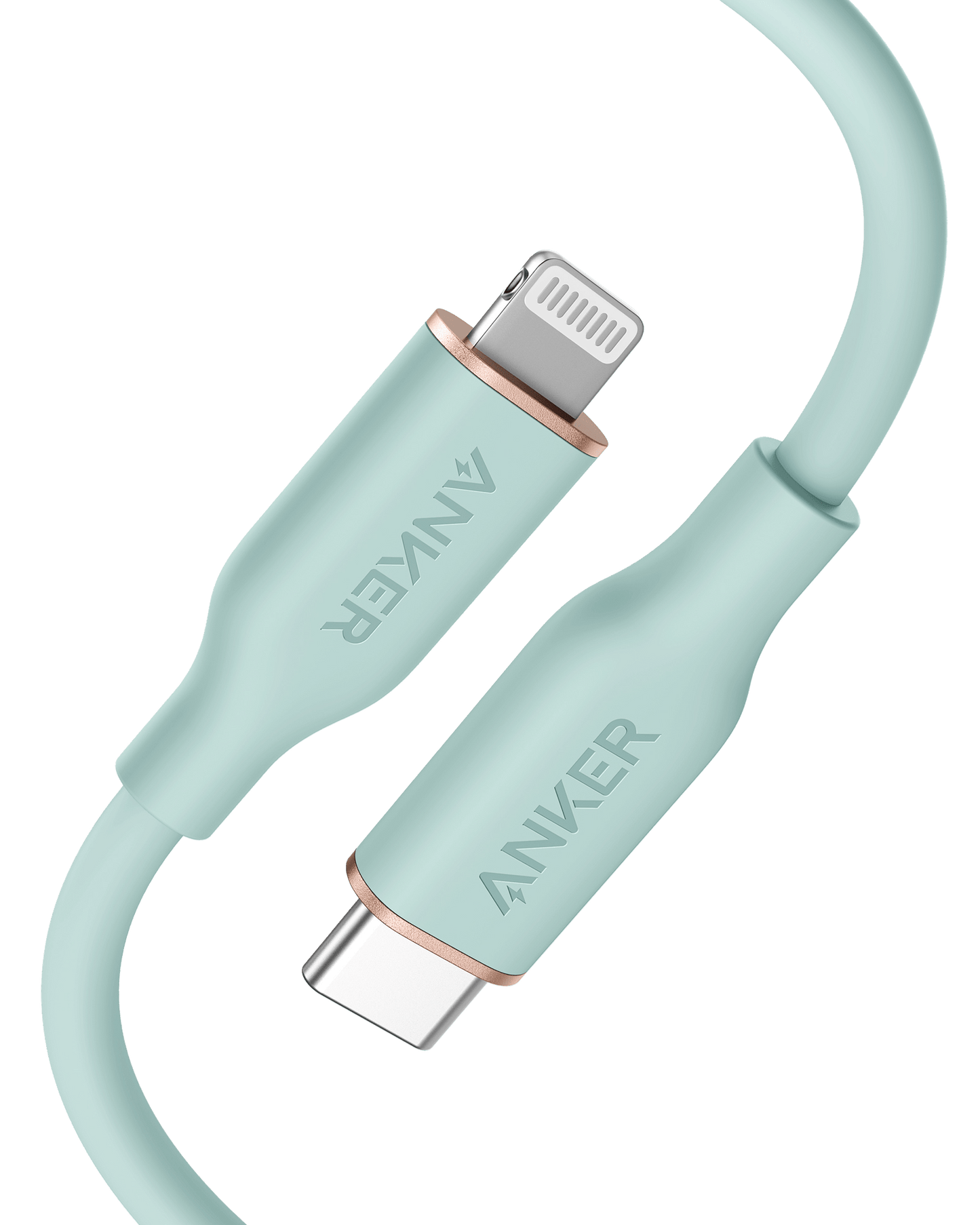 Anker <b>641</b> USB-C to Lightning Cable (Flow, 3 ft Silicone) - BACKUPMYFILESNOW.COM®
