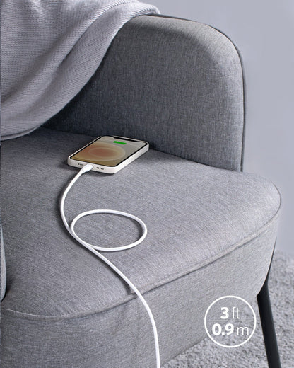 Anker <b>641</b> USB-C to Lightning Cable (Flow, 3 ft Silicone) - BACKUPMYFILESNOW.COM®