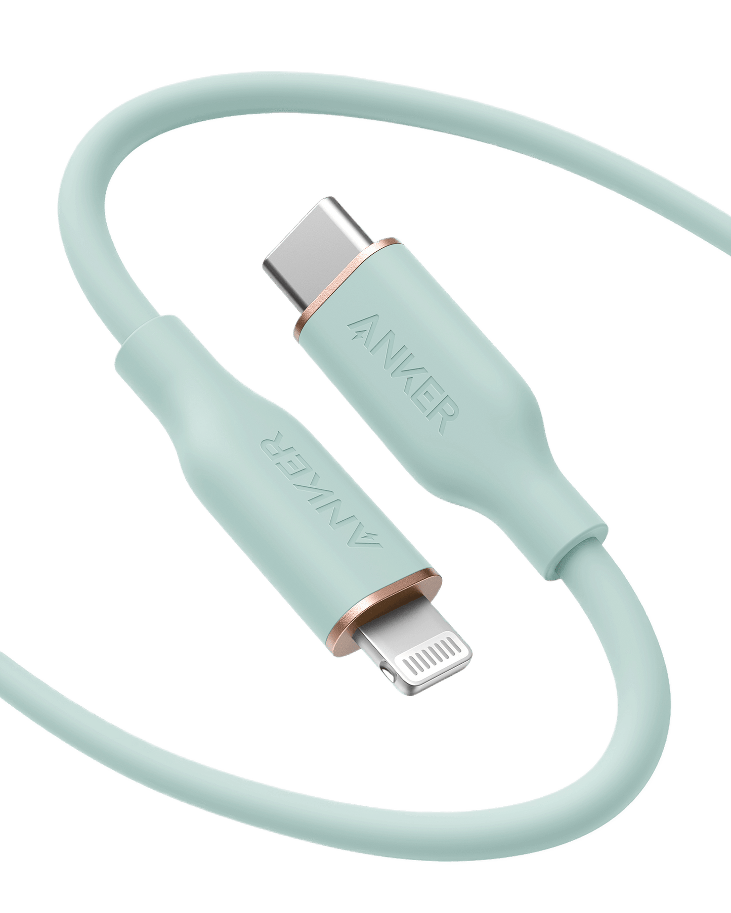 Anker <b>641</b> USB-C to Lightning Cable (Flow, 3 ft Silicone) - BACKUPMYFILESNOW.COM®