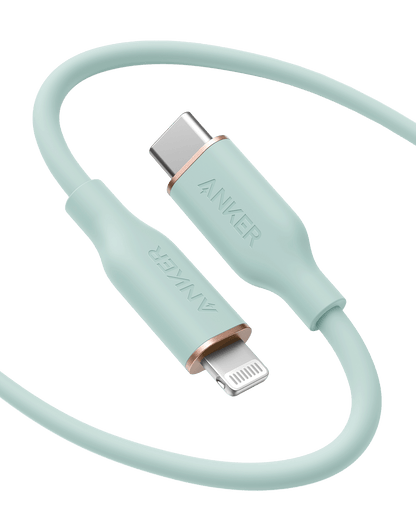 Anker <b>641</b> USB-C to Lightning Cable (Flow, Silicone) - BACKUPMYFILESNOW.COM®