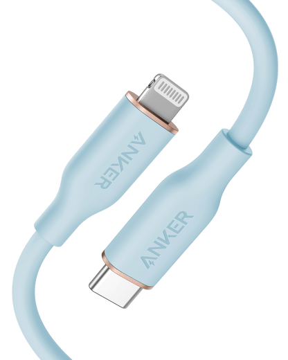 Anker <b>641</b> USB-C to Lightning Cable (Flow, Silicone) - BACKUPMYFILESNOW.COM®