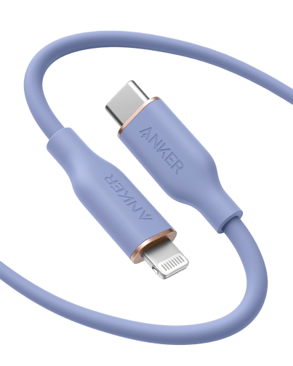 Anker <b>641</b> USB-C to Lightning Cable (Flow, Silicone) - BACKUPMYFILESNOW.COM®
