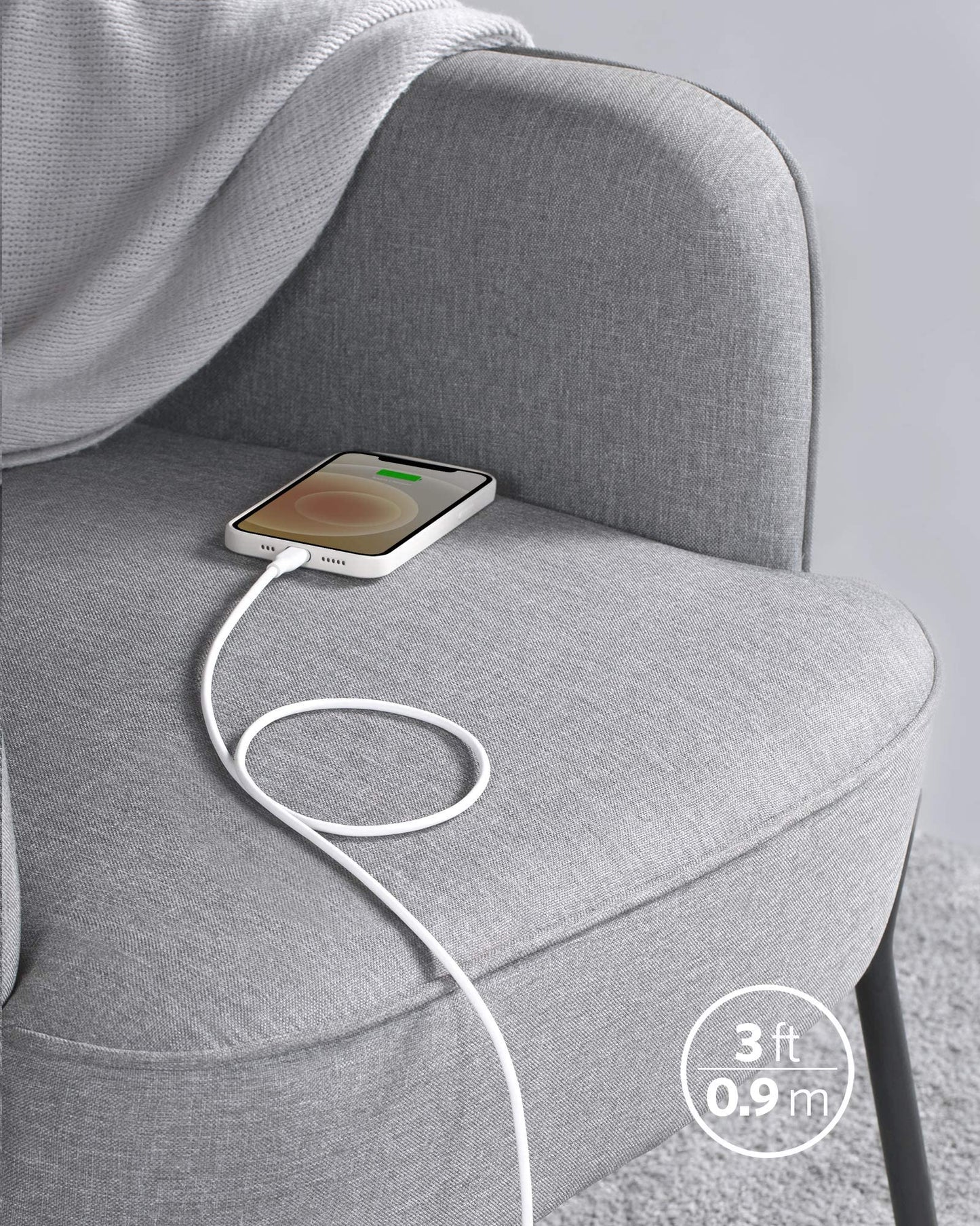 Anker <b>641</b> USB-C to Lightning Cable (Flow, Silicone) - BACKUPMYFILESNOW.COM®