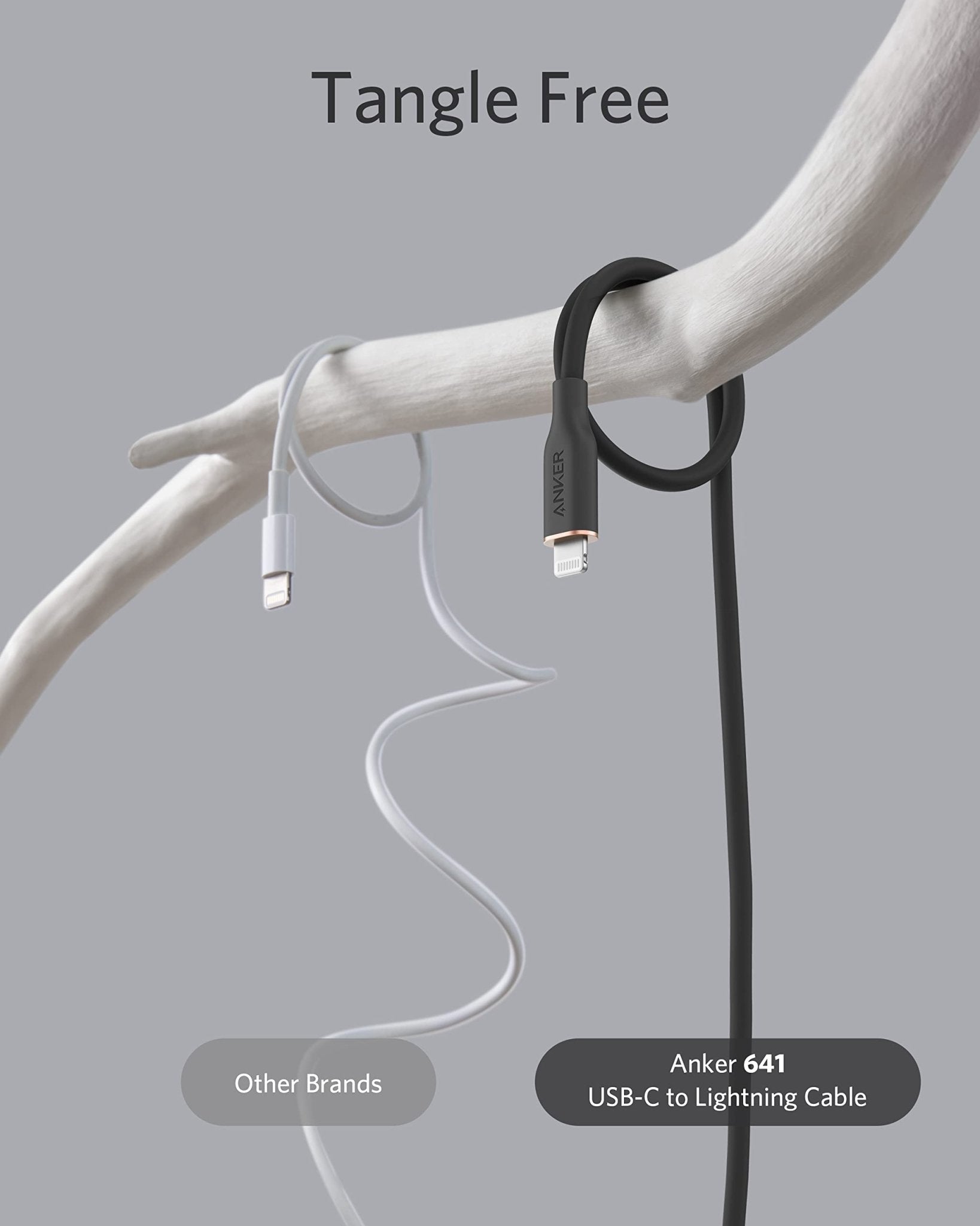 Anker <b>641</b> USB-C to Lightning Cable (Flow, Silicone) - BACKUPMYFILESNOW.COM®