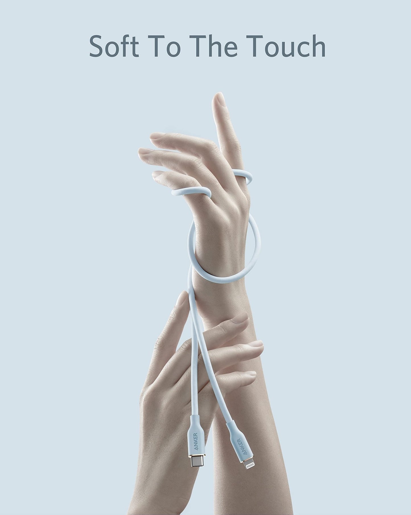 Anker <b>641</b> USB-C to Lightning Cable (Flow, Silicone) - BACKUPMYFILESNOW.COM®
