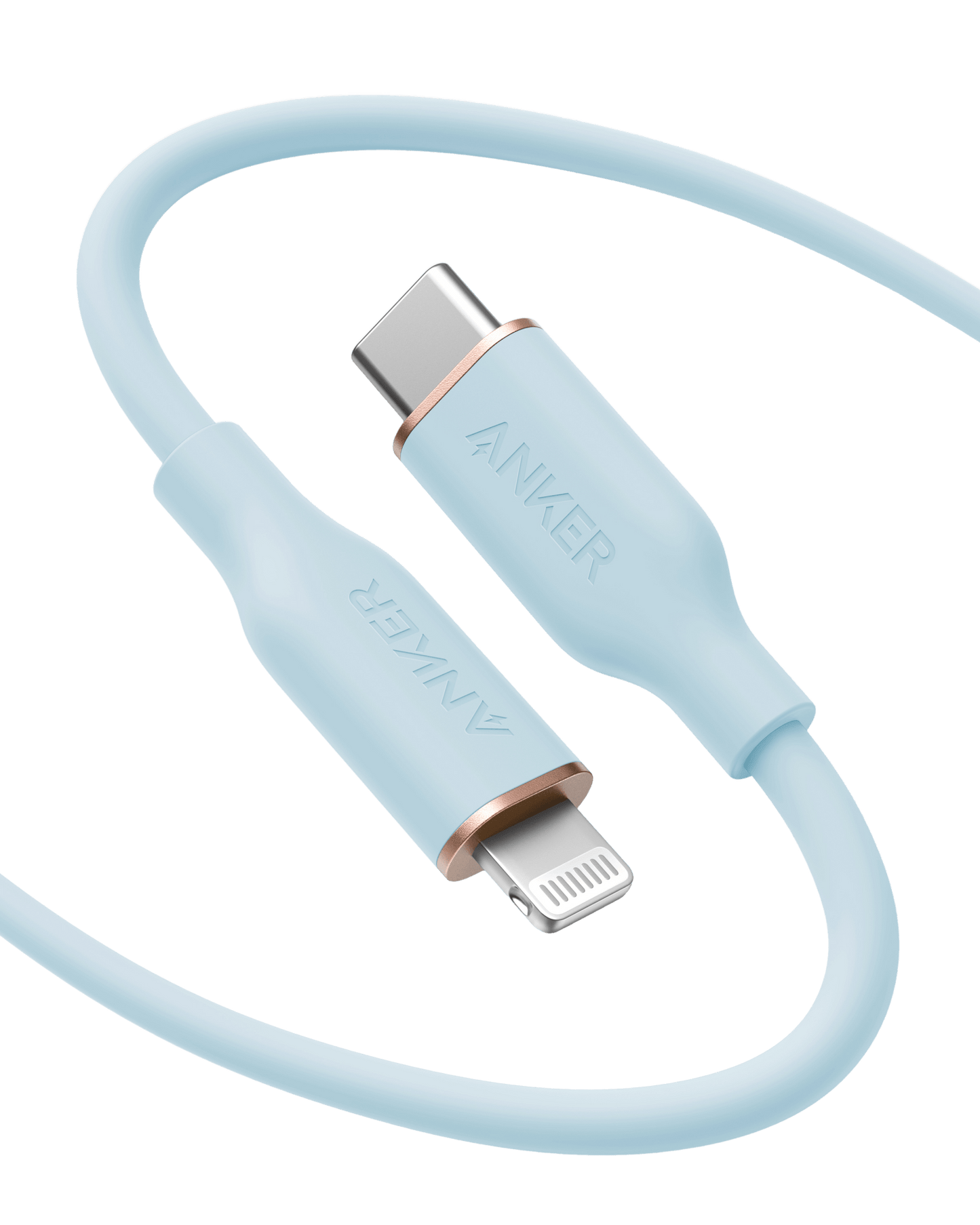 Anker <b>641</b> USB-C to Lightning Cable (Flow, Silicone) - BACKUPMYFILESNOW.COM®